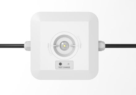 Square surface mount led downlight