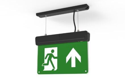 Multi Fix position exit sign