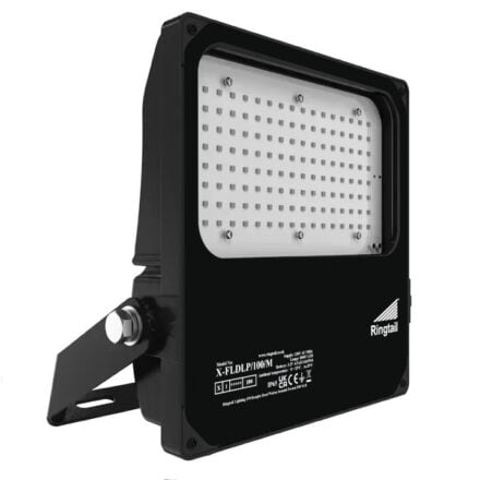 led flood light with emergency backup