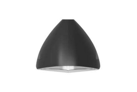 Shark Emergency Outdoor Wall Light in Black